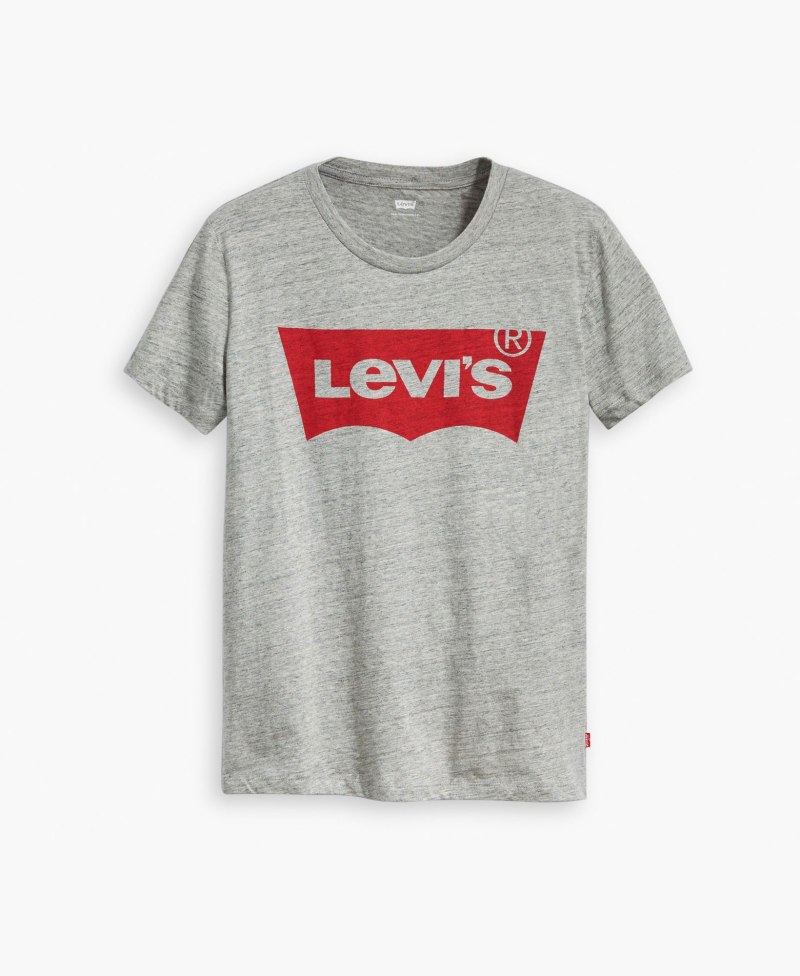 Levis футболка мужская серая