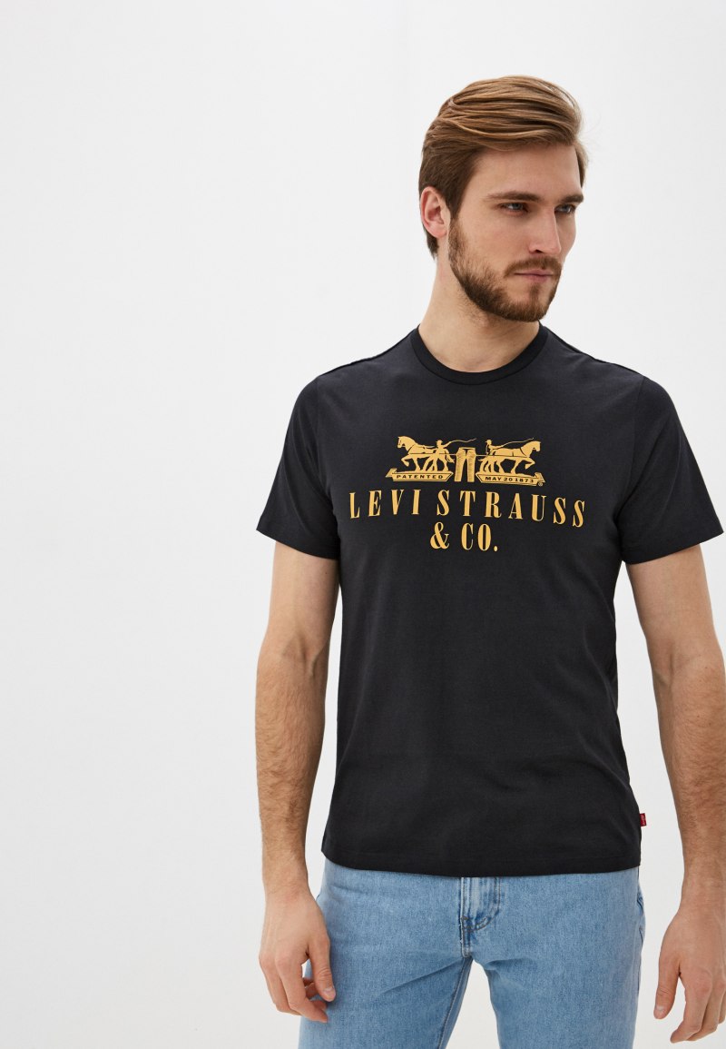 Футболка Levis черная 501