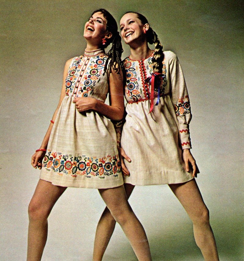 Мода хиппи 70-е