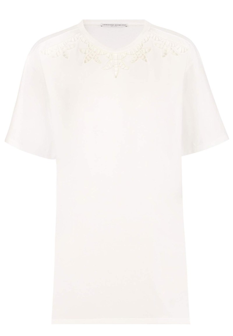 Свитшот Ermanno Scervino белый