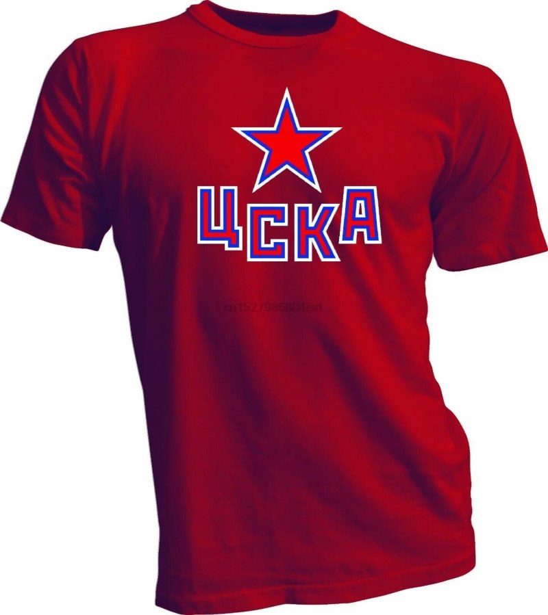 Хоккейная футболка ЦСКА