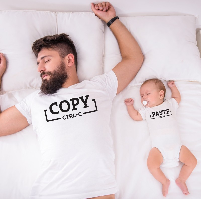 Майки сын и отец
