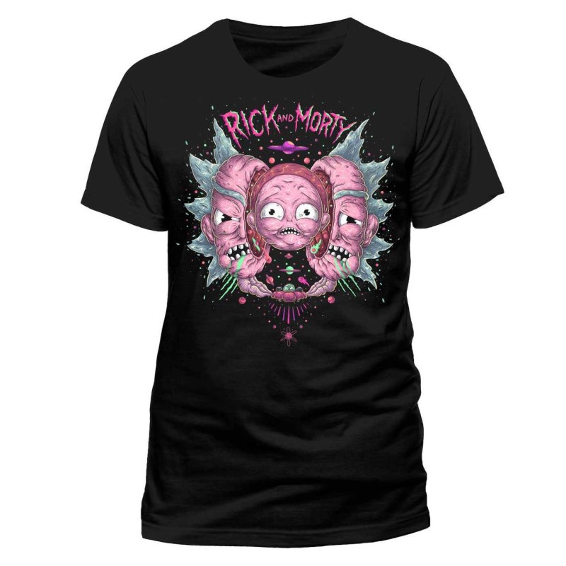 Футболка Rick and Morty черная