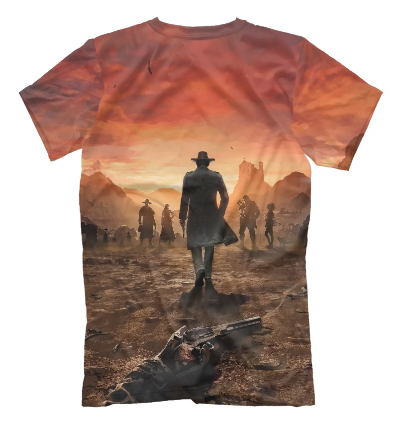 Мужская футболка хлопок rdr2 l