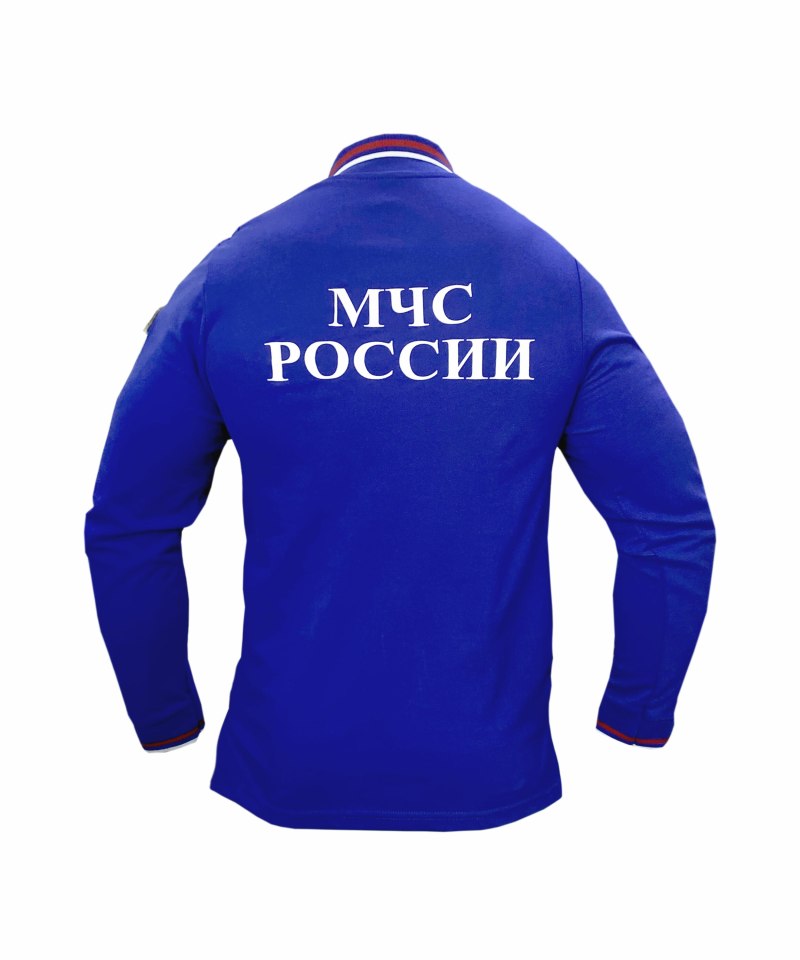 Поло МЧС С длинным рукавом