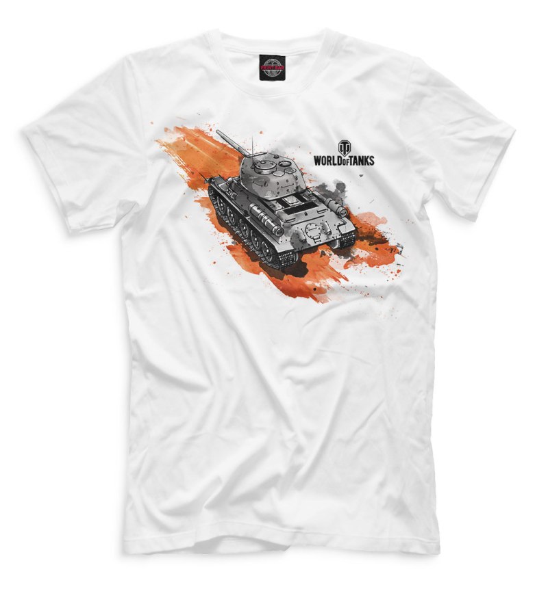 Принт на футболку World of Tanks