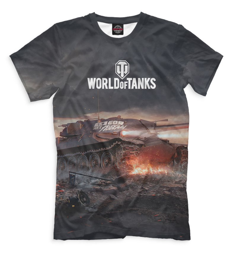 Принт на футболку World of Tanks