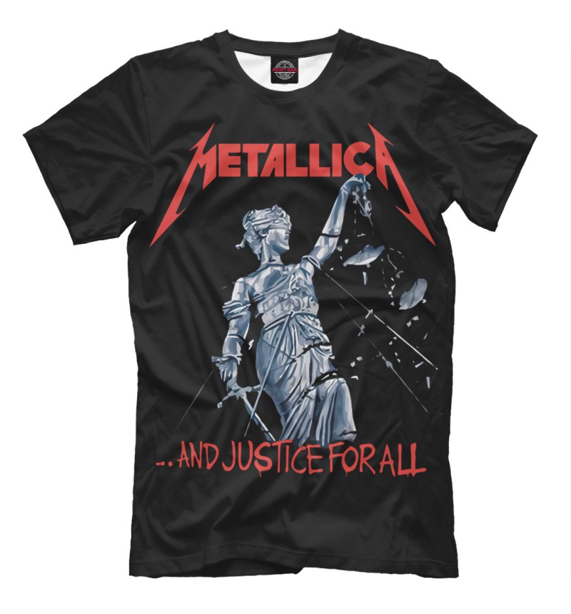 Майка Metallica мужская