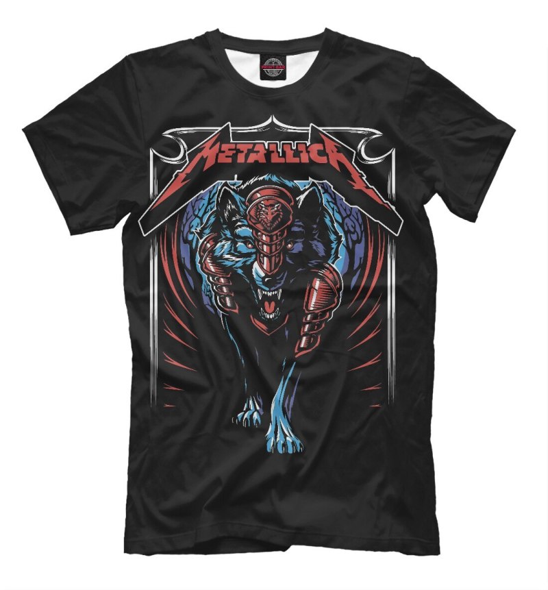 Футболка Metallica мужская