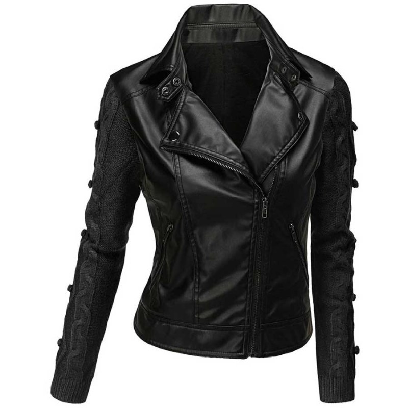 VCN Leather куртка женская