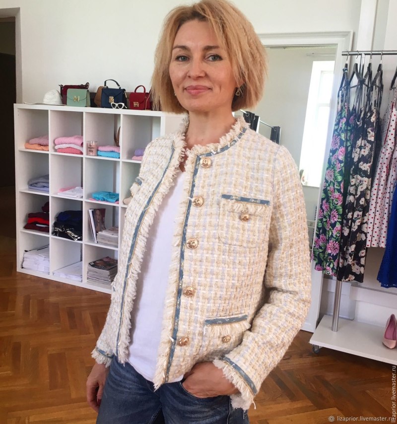Жакет букле Шанель