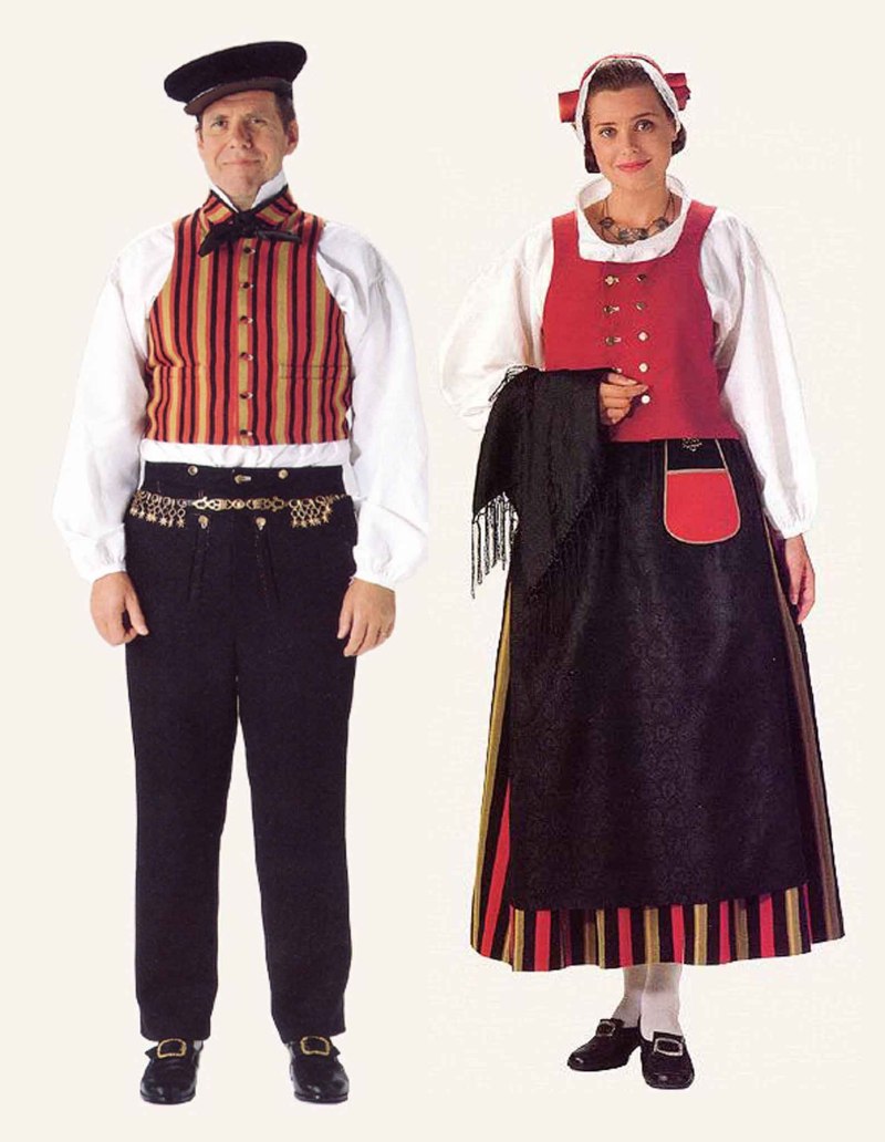 Финский традиционный костюм