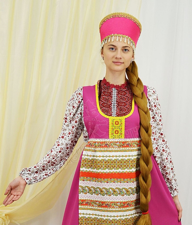 Национальная одежда русских