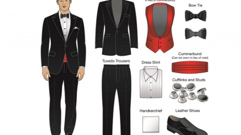 Black Tie optional дресс-код для мужчин