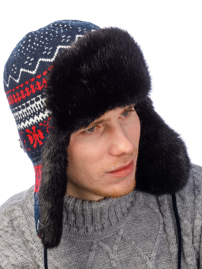 Шапка мужская Esprit ушанка