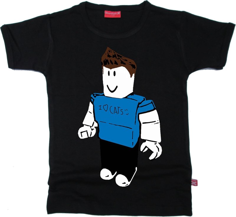 Черная футболка РОБЛОКС T-Shirt
