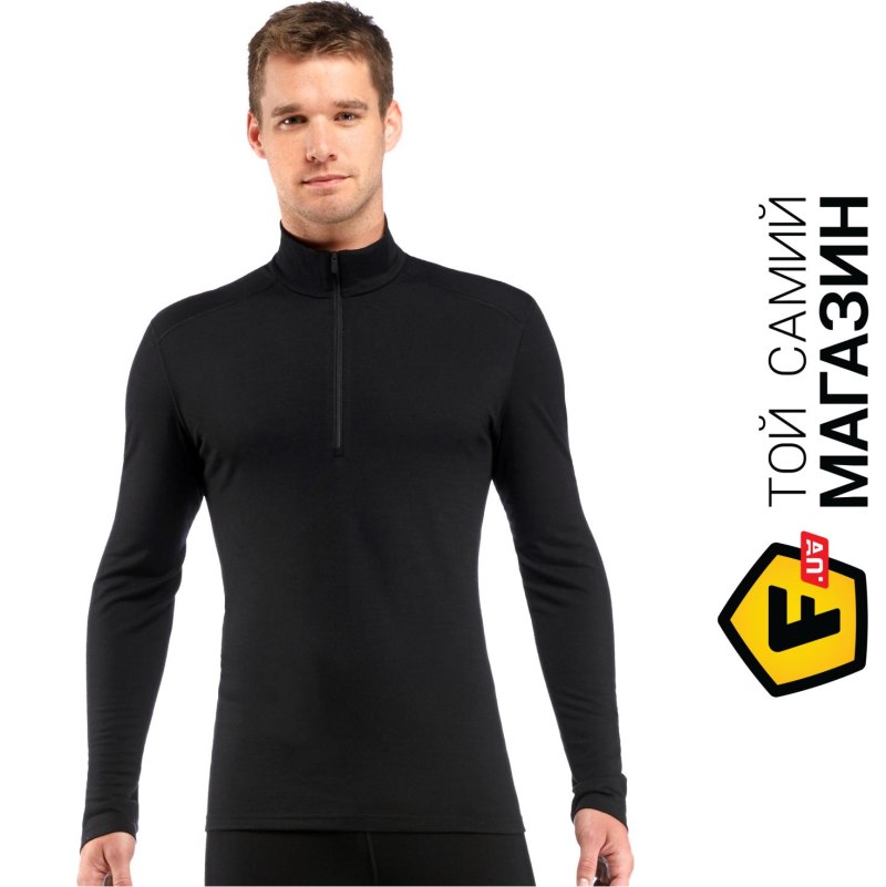 Icebreaker® Oasis 200 long Sleeve half zip men's Slim Fit Top