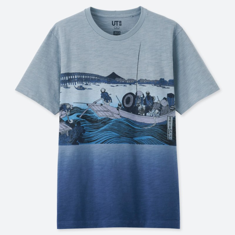 Katsushika Hokusai футболка Uniqlo