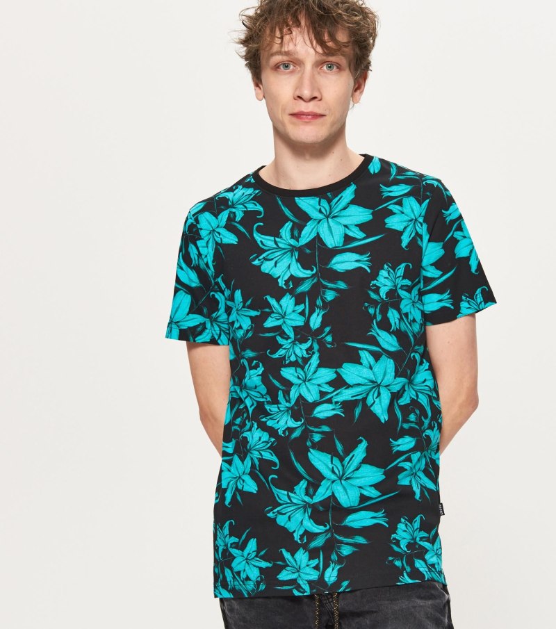 Футболка зеленая Cropp