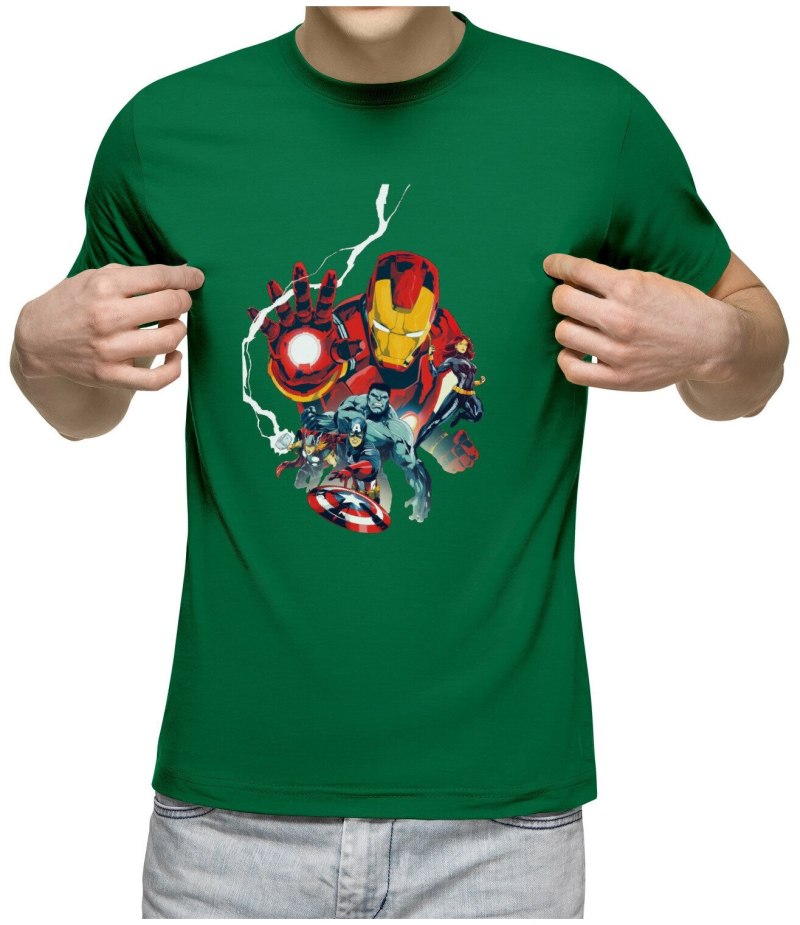 Мужская футболка Marvel Heroes