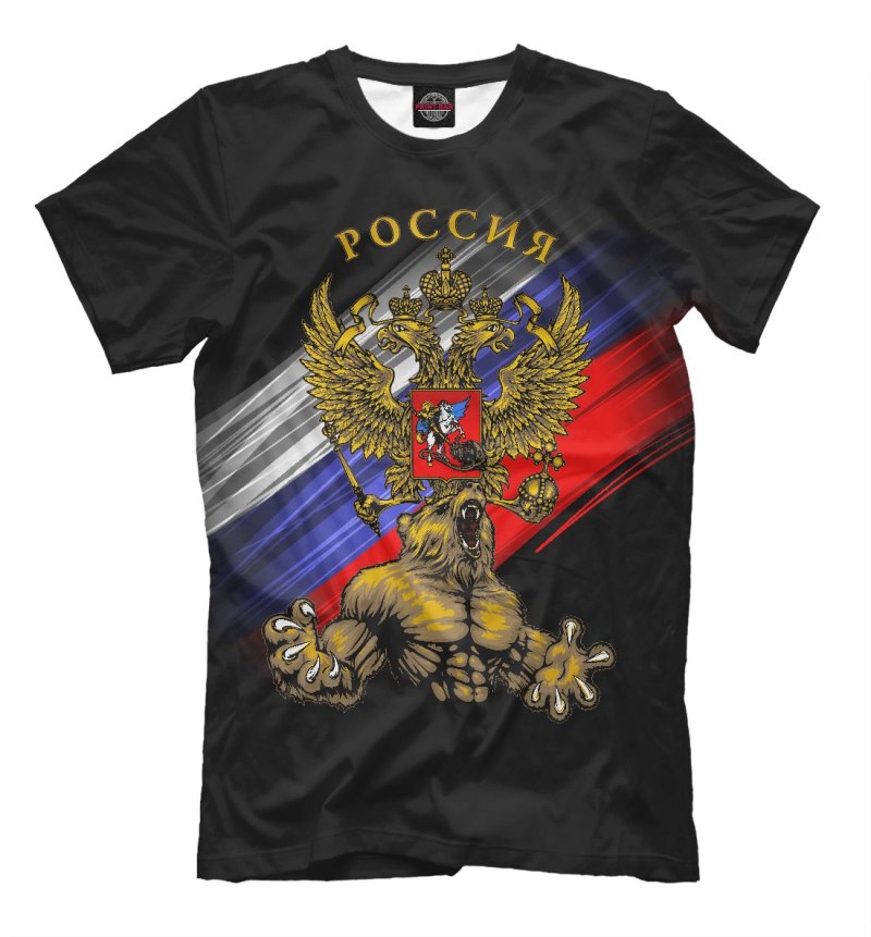 Футболка мужская с русской символикой