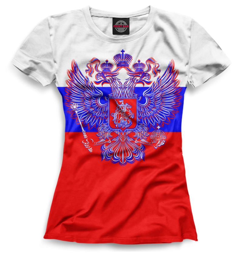Футболка герб России