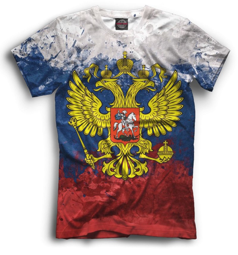 Футболка мужская с русской символикой