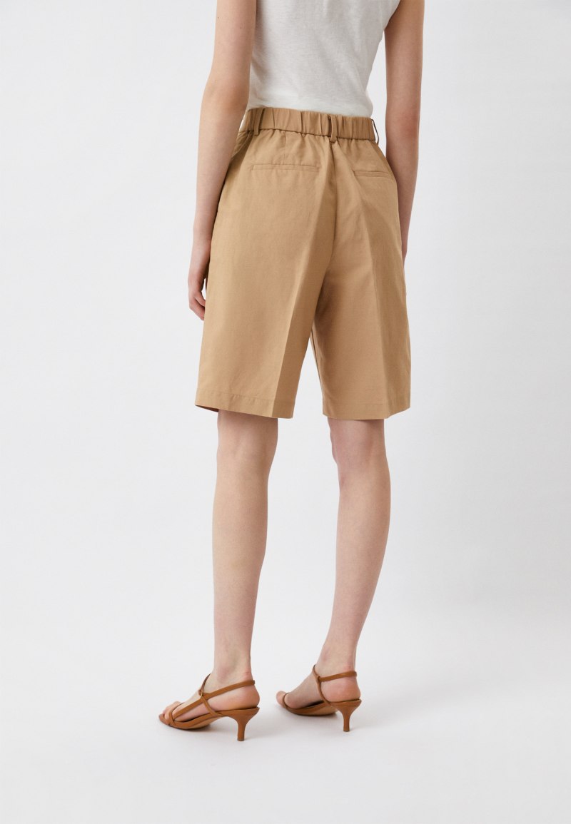 Uniqlo Linen Blend Bermuda Pants 445952
