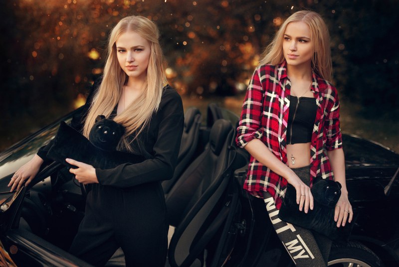 Алена и Алла Веймар Емельяновы