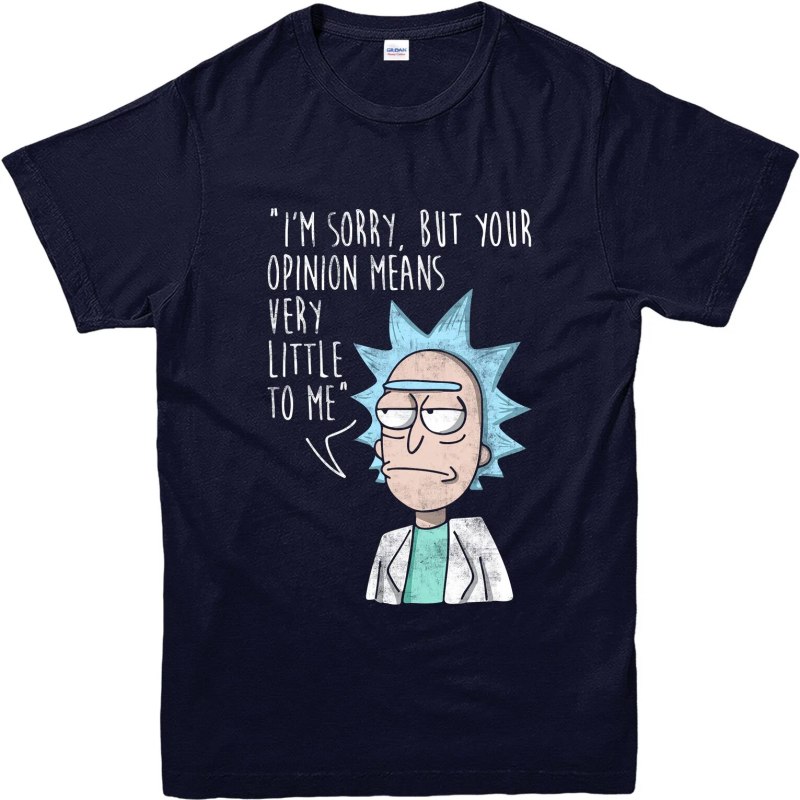 Футболка Rick and Morty Cropp