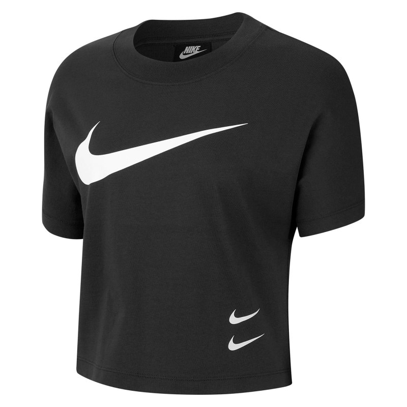 Nike NSW Swoosh t Shirt Black