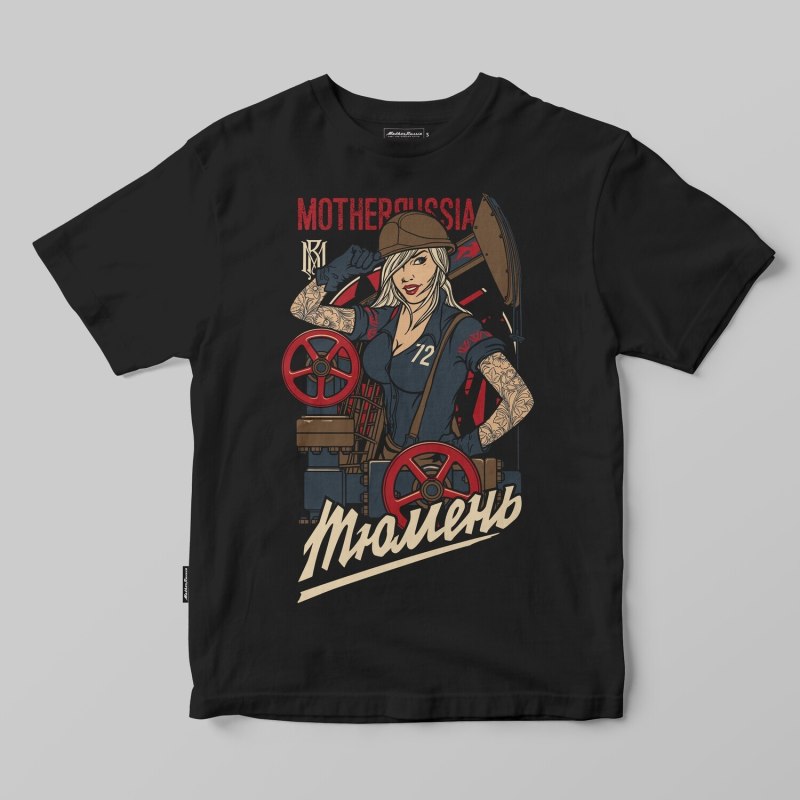 Футболка mother Russia Сибирь
