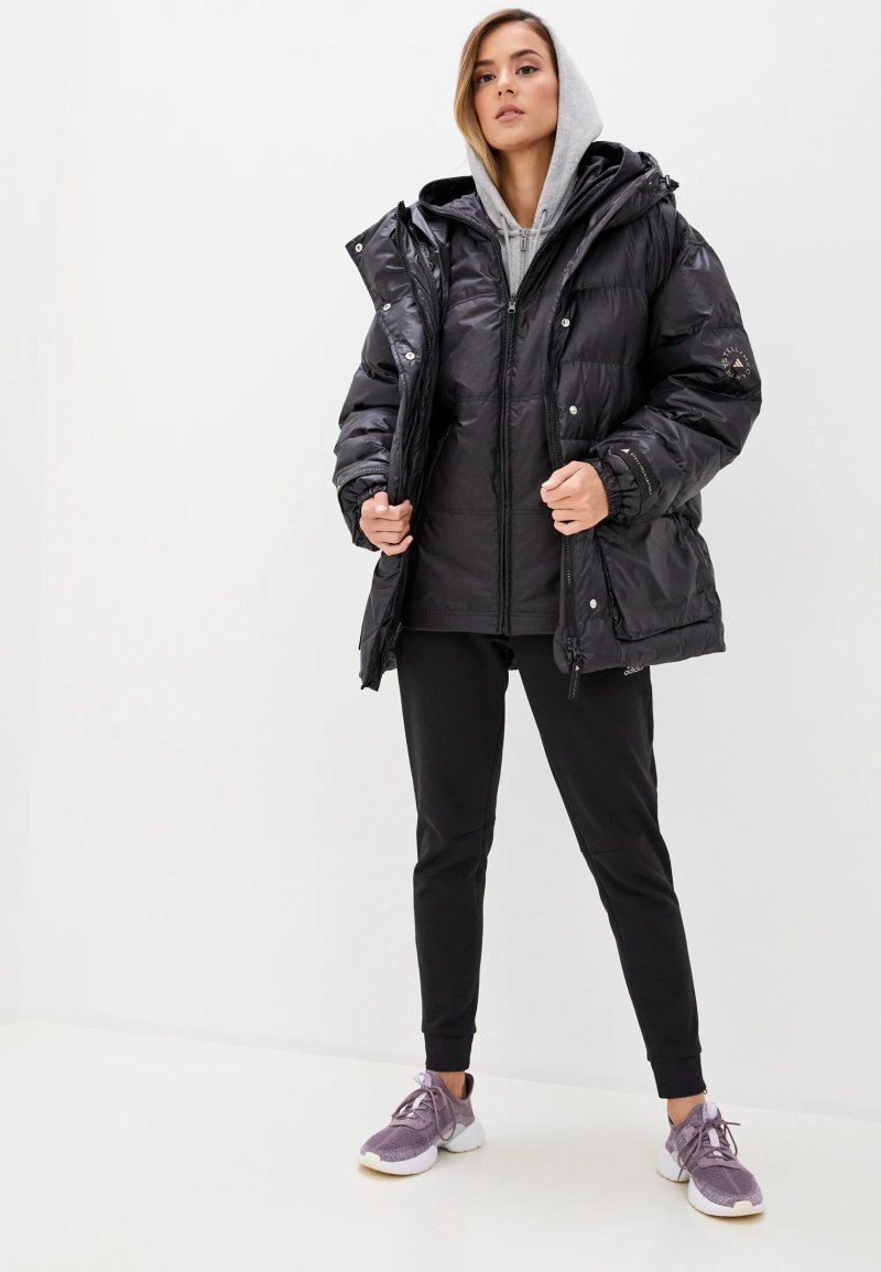 Adidas Stella MCCARTNEY пуховик черный
