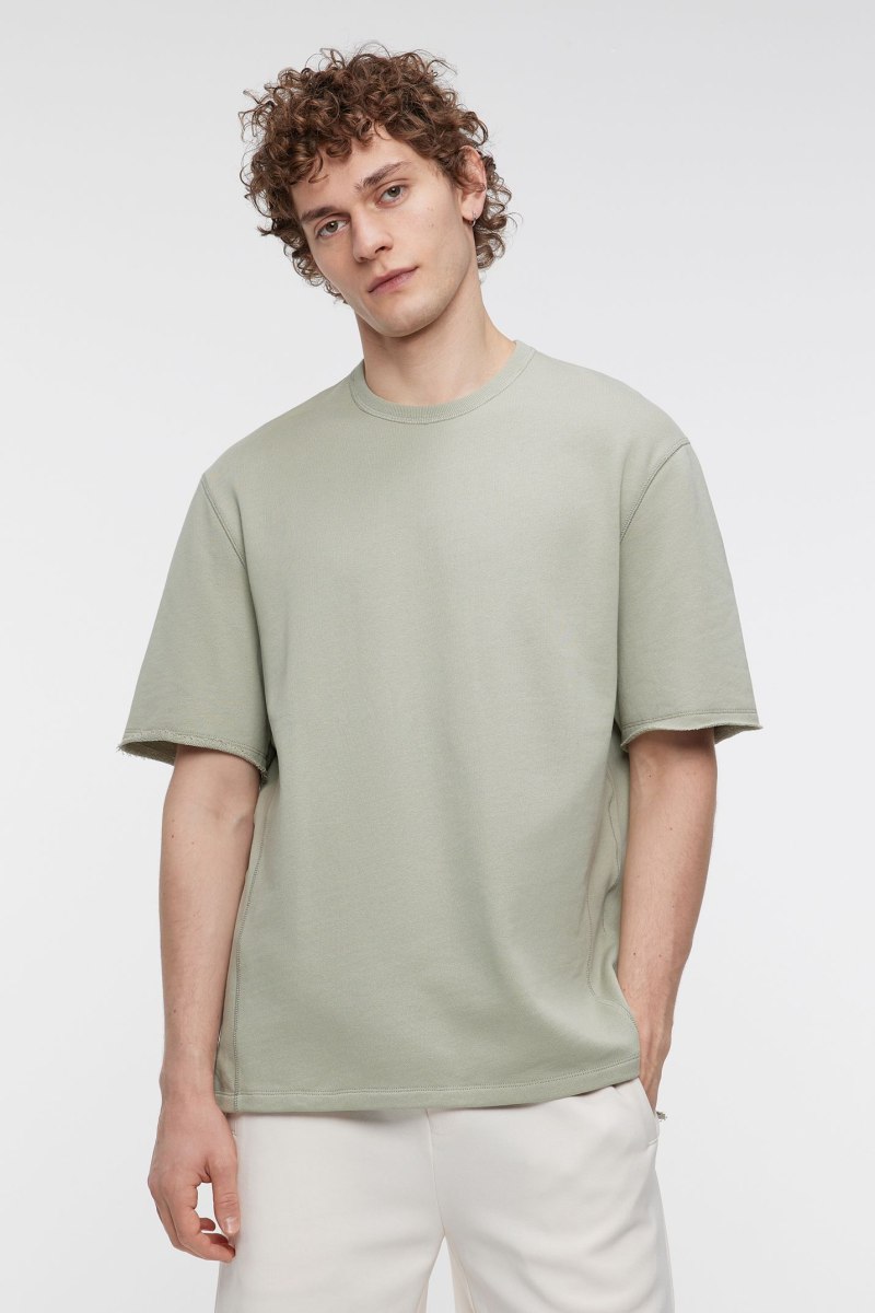 Рубашка хаки Oversized мужская