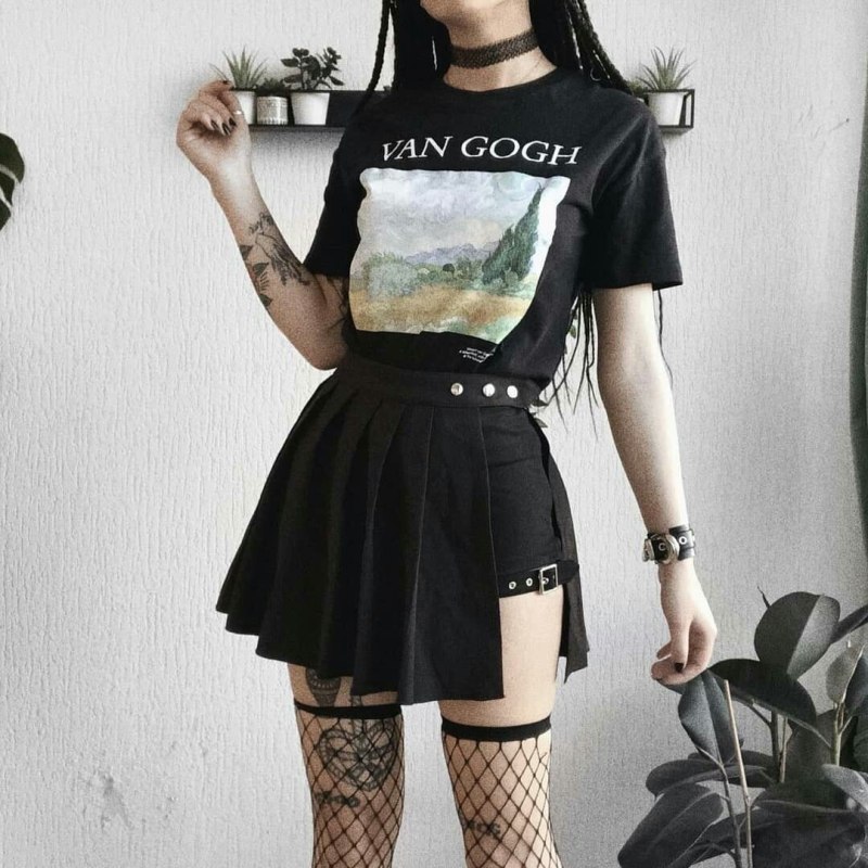 Кореянка Грандж goth