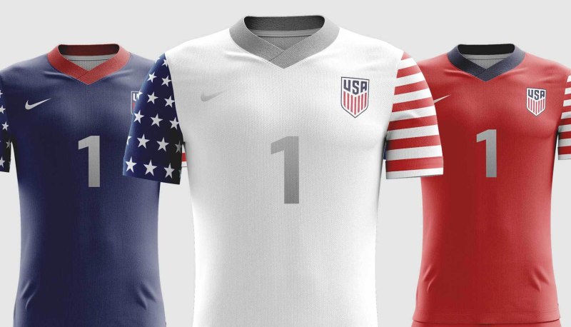 USA Soccer Jersey 2023