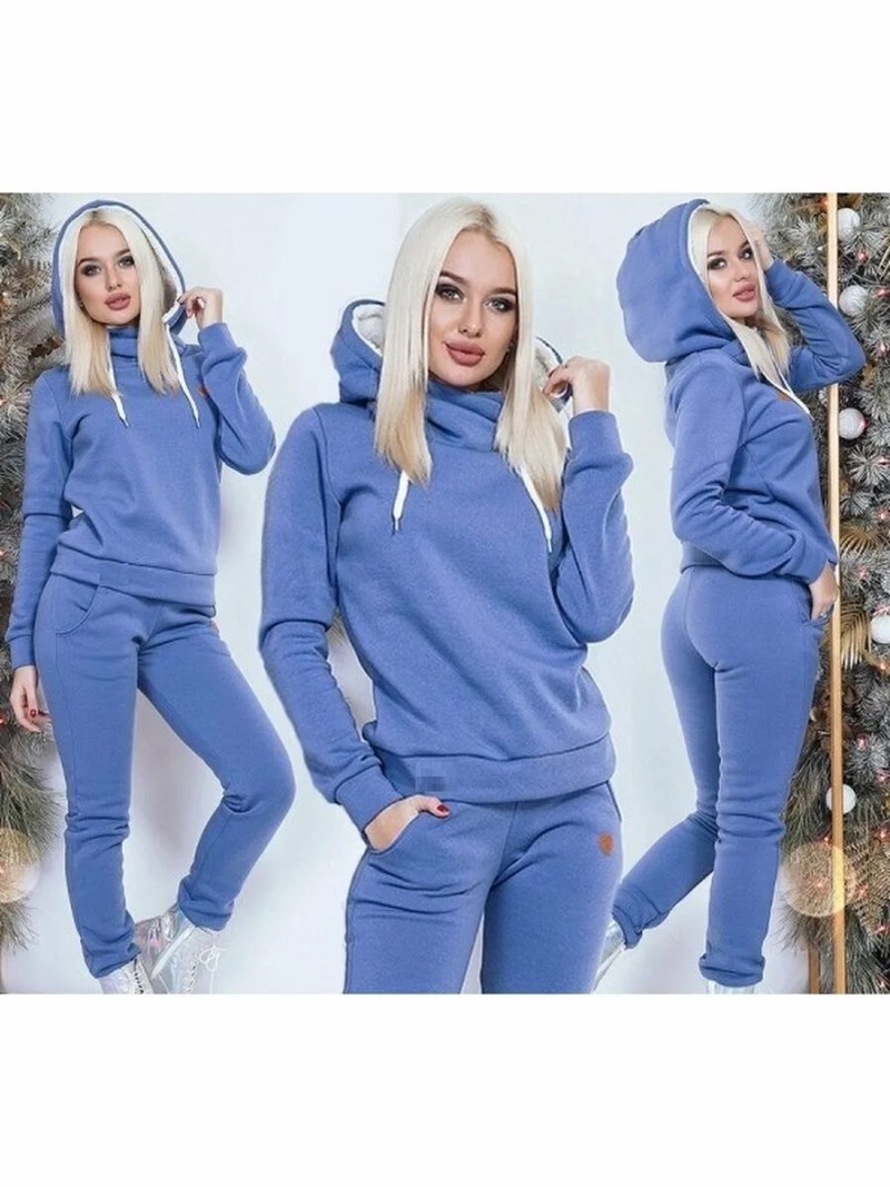Флисовый спортивный костюм женский