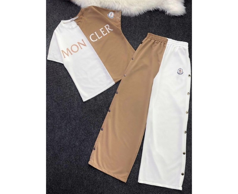 Костюм тройка Moncler на флисе женский