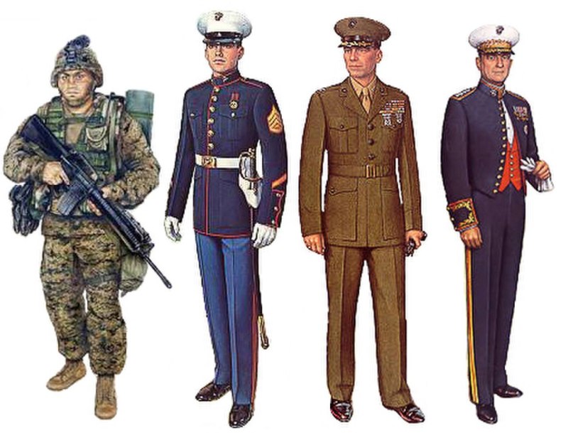 USMC Marine Corps uniforms