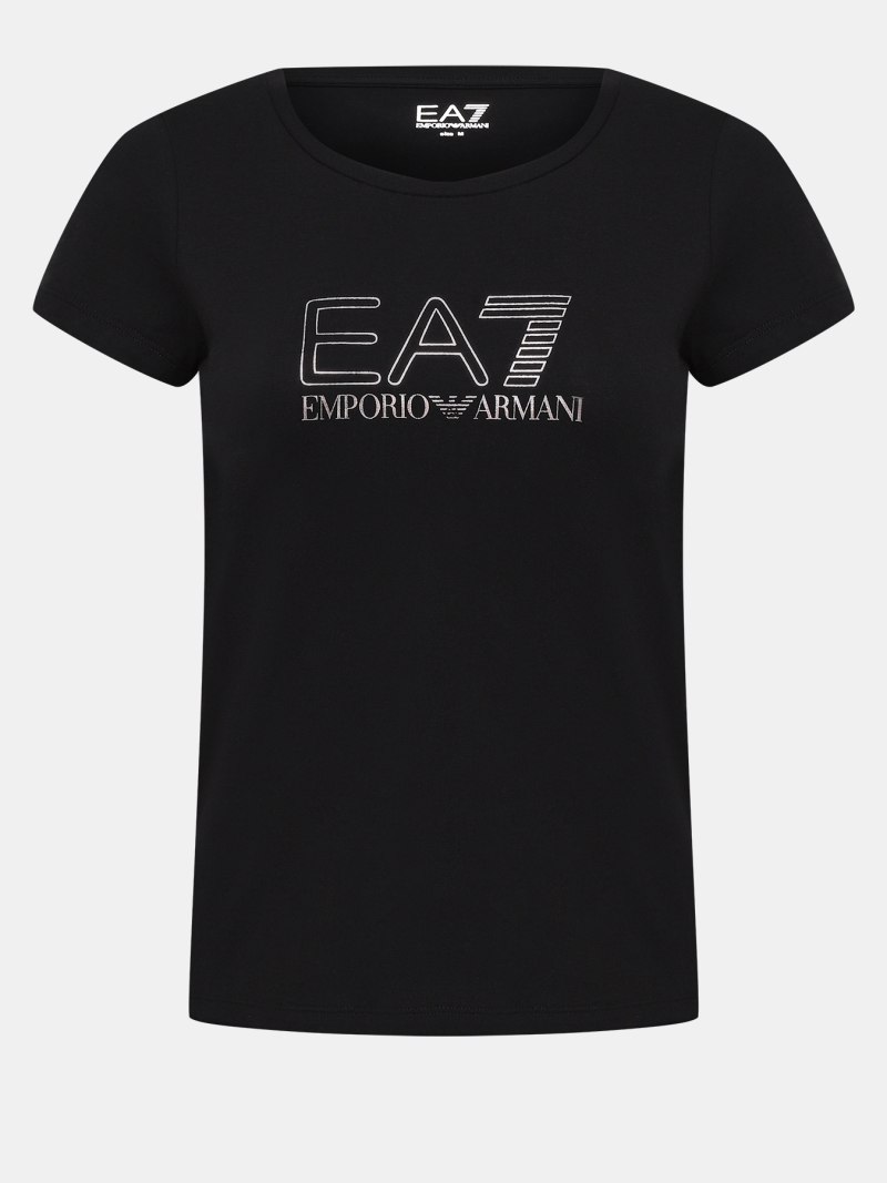 Ea7 Emporio Armani футболка мужская черная