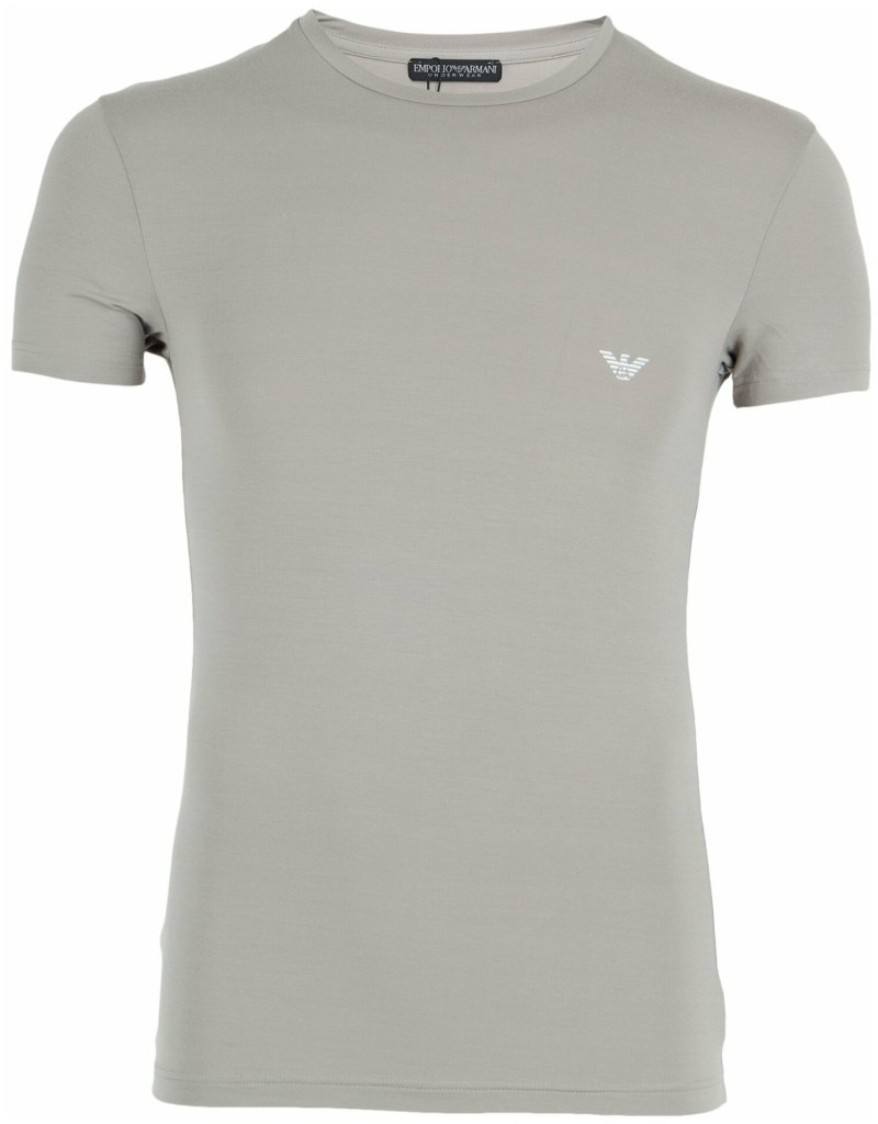Emporio Armani футболки мужские серые