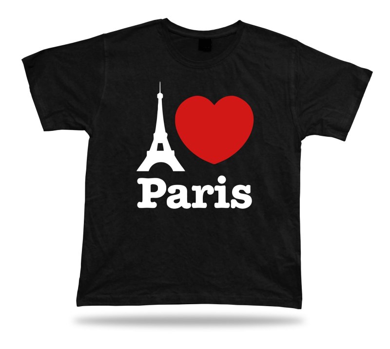 Футболка i Love Paris
