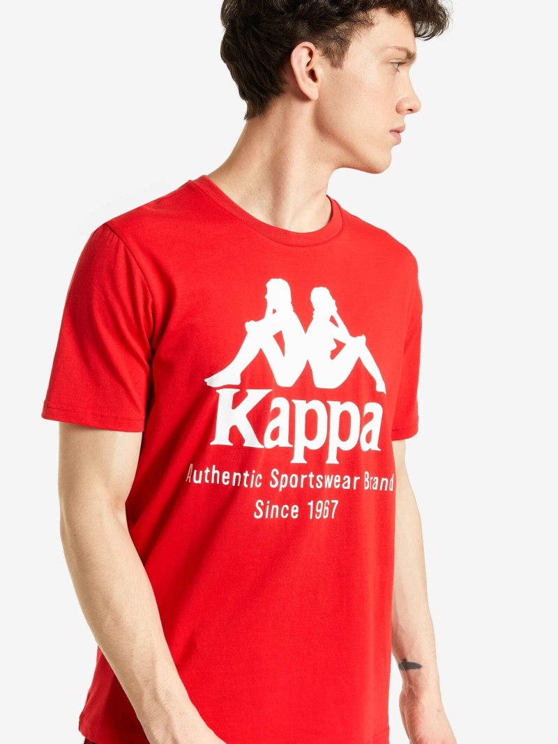 Футболка Kappa мужская красная