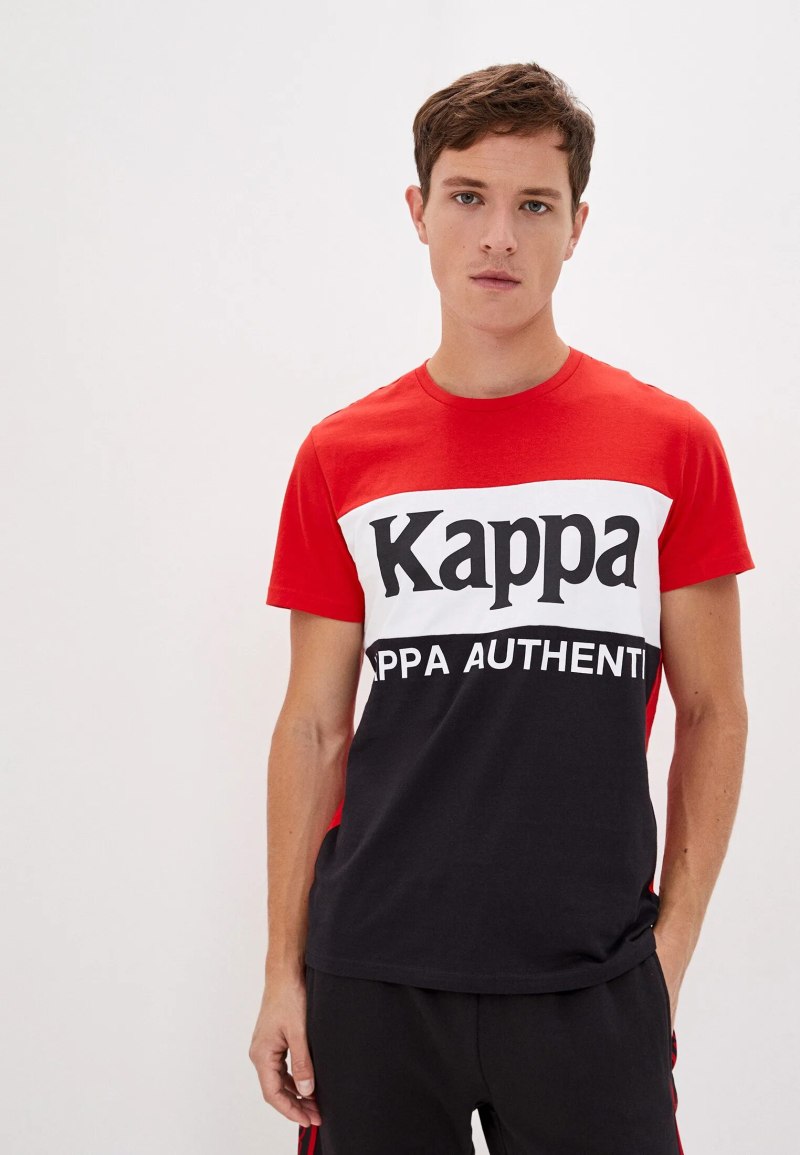 Футболка Kappa мужская красная