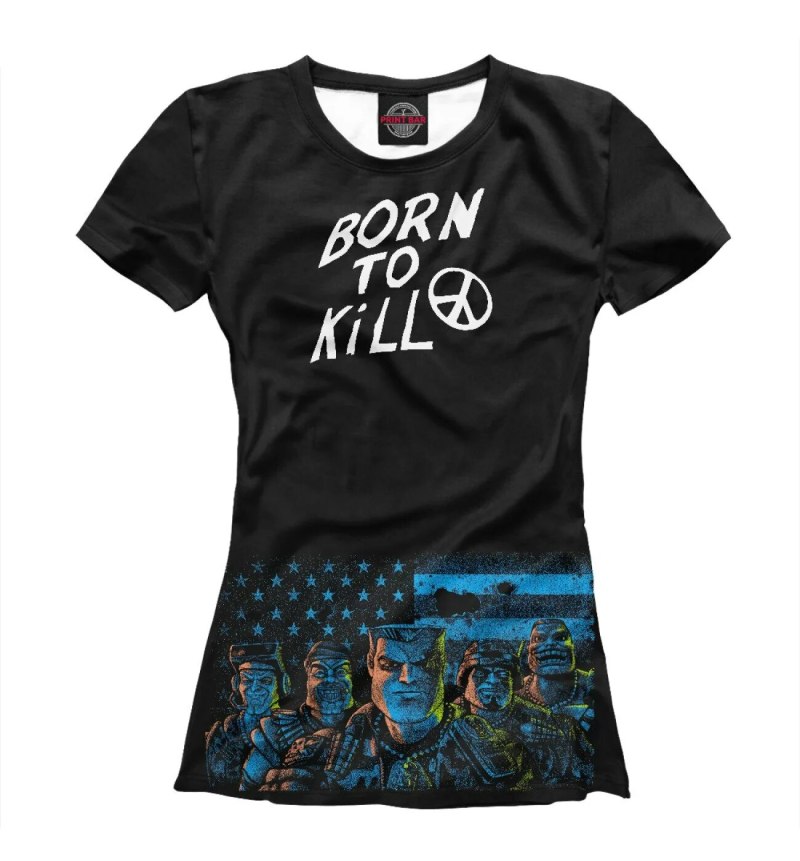 Женская майка born to Rock