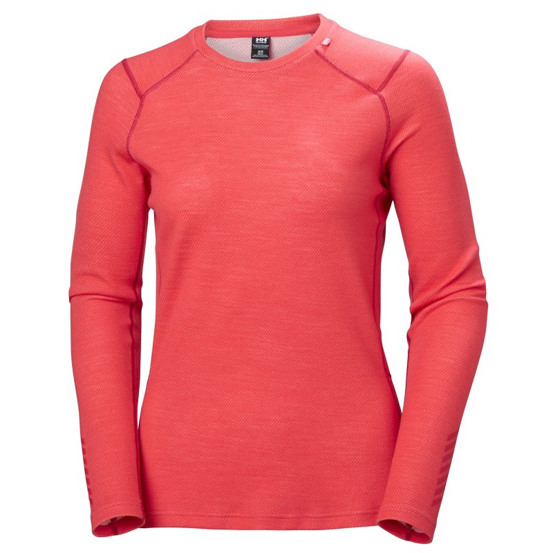Термобелье лонгслив Helly Hansen w Lifa Merino Midweight Crew