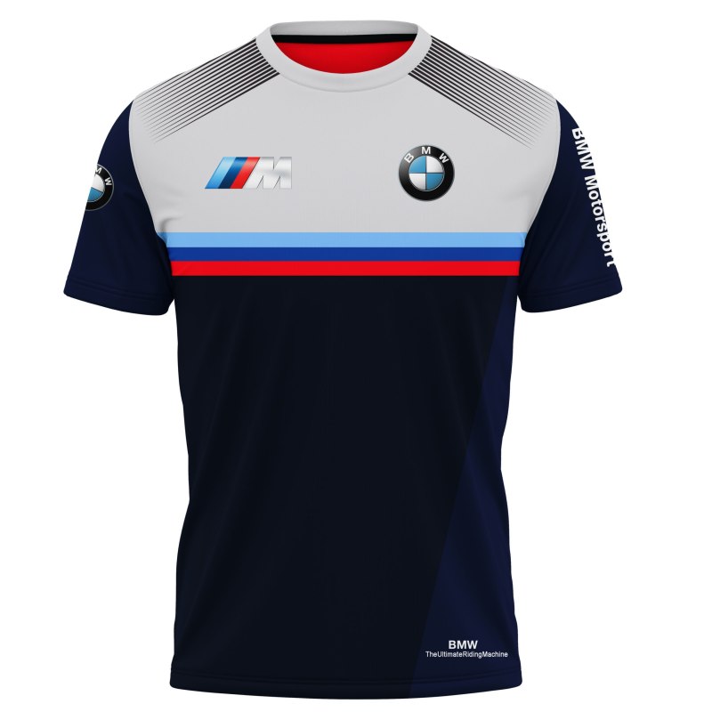Белая футболка BMW Motorsport