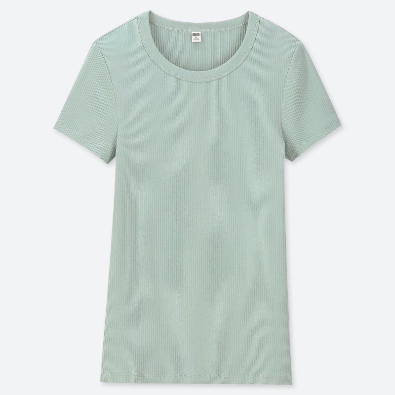 Зеленая футболка Uniqlo