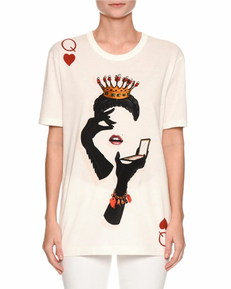 Футболка Dolce Gabbana Queen Queen