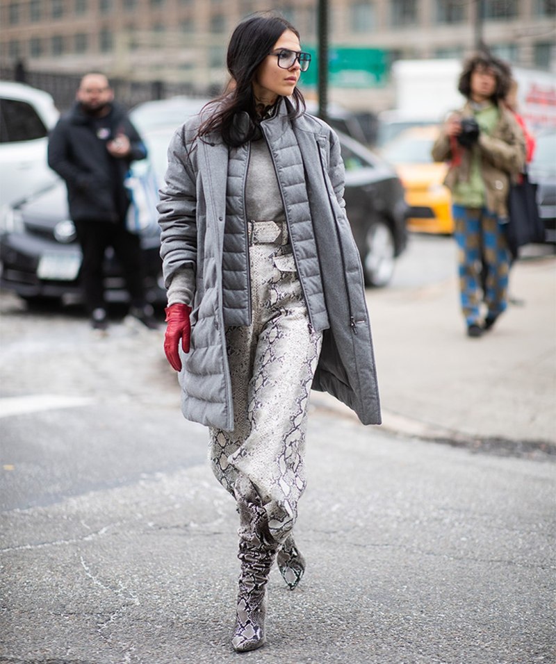 Пуховик оверсайз Street Style